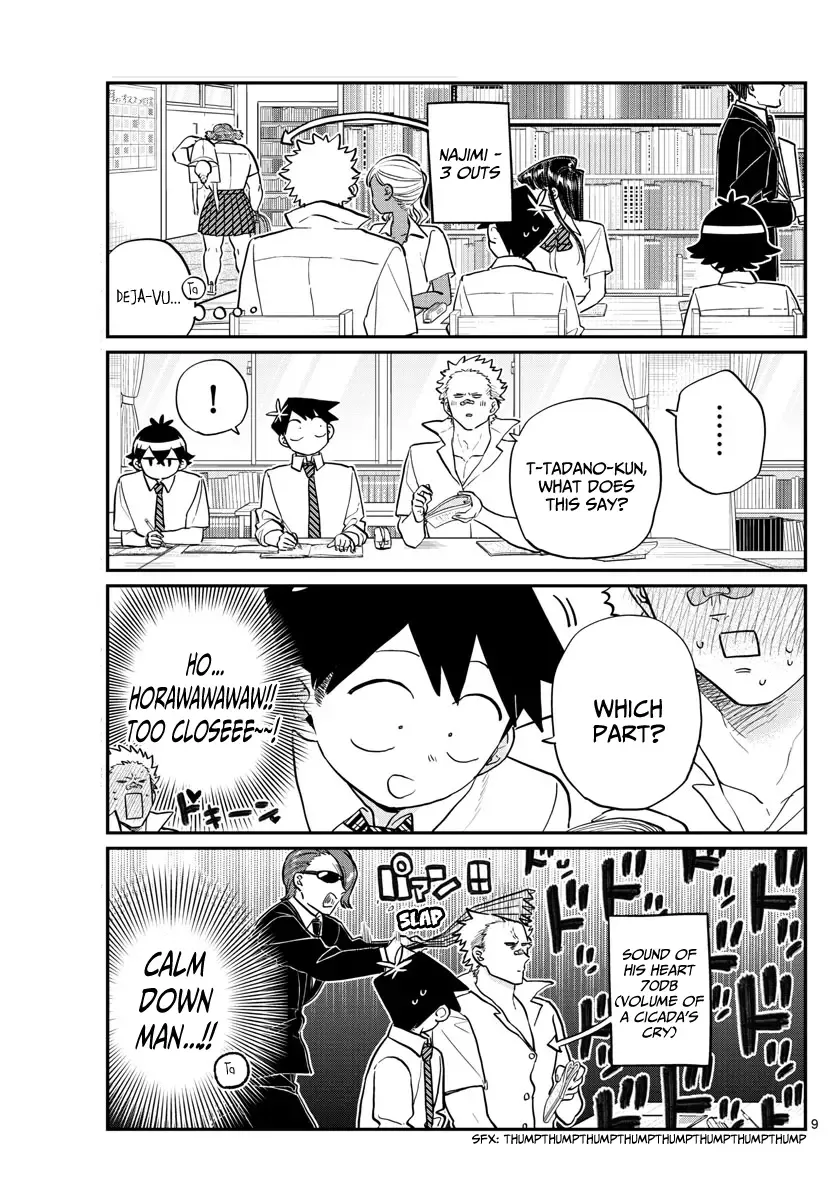 Komi-san wa Komyushou desu Chapter 159 page 9