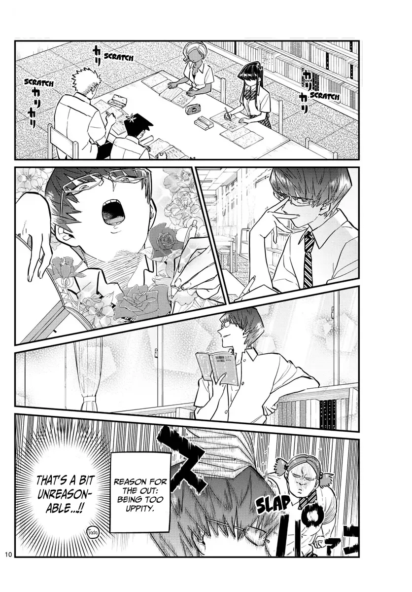 Komi-san wa Komyushou desu Chapter 159 page 10
