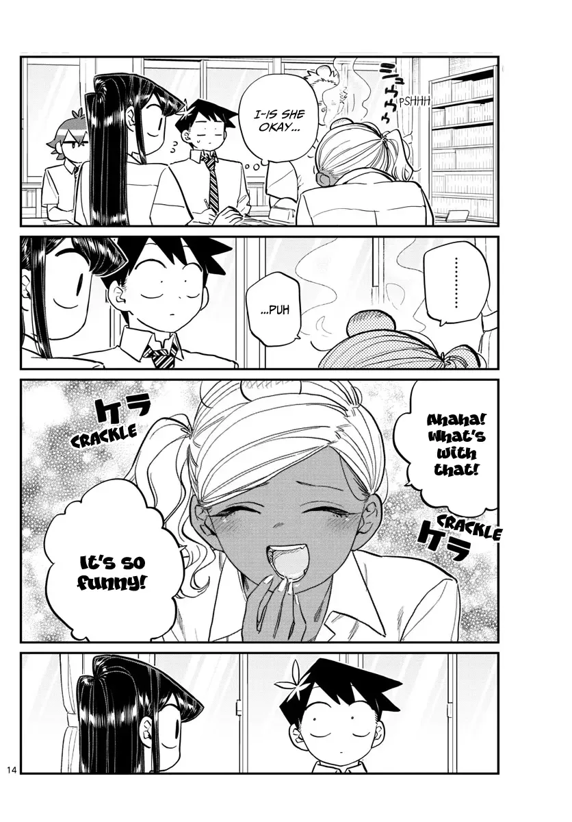 Komi-san wa Komyushou desu Chapter 159 page 14