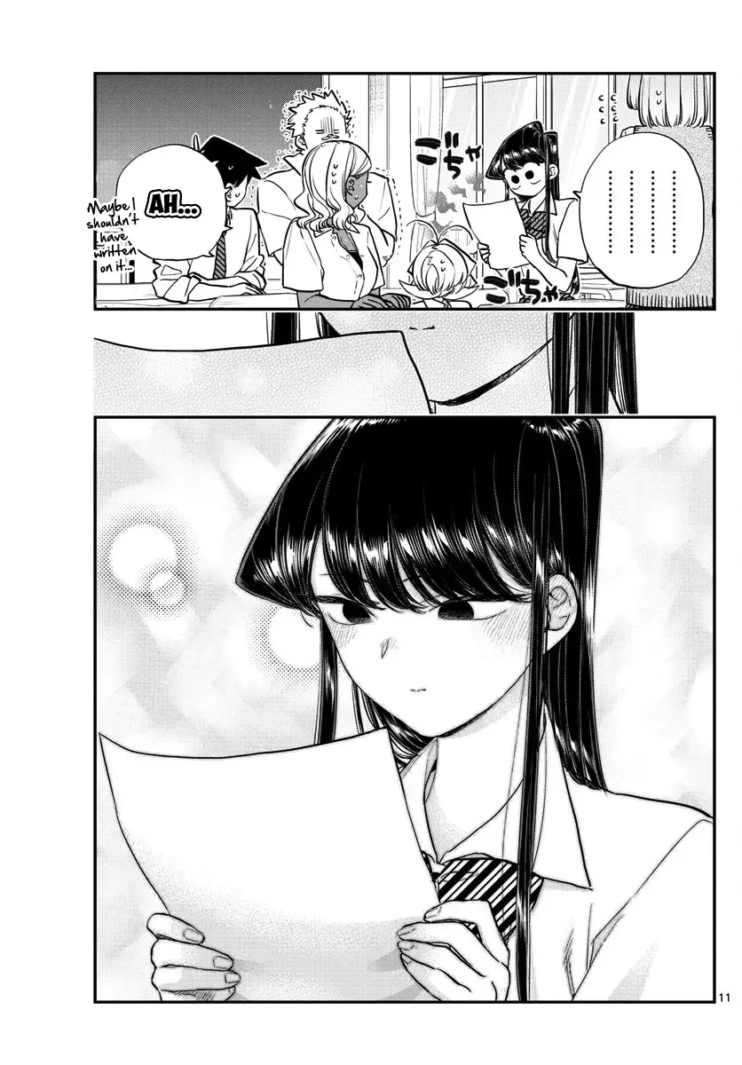 Komi-san wa Komyushou desu Chapter 160 page 11