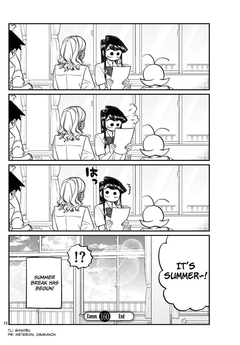 Komi-san wa Komyushou desu Chapter 160 page 12