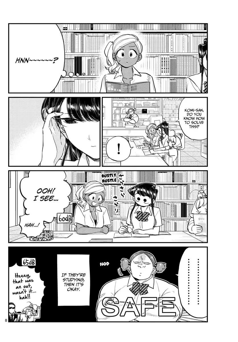 Komi-san wa Komyushou desu Chapter 159 page 8