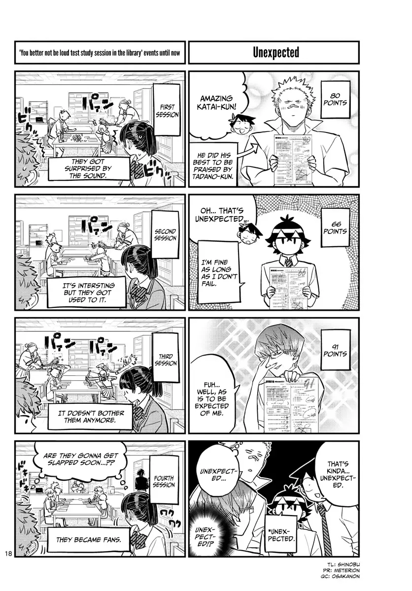 Komi-san wa Komyushou desu Chapter 159 page 18