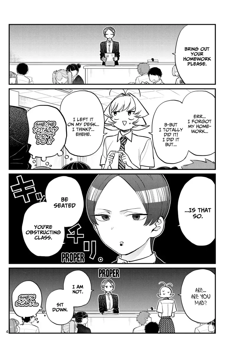 Komi-san wa Komyushou desu Chapter 158 page 4