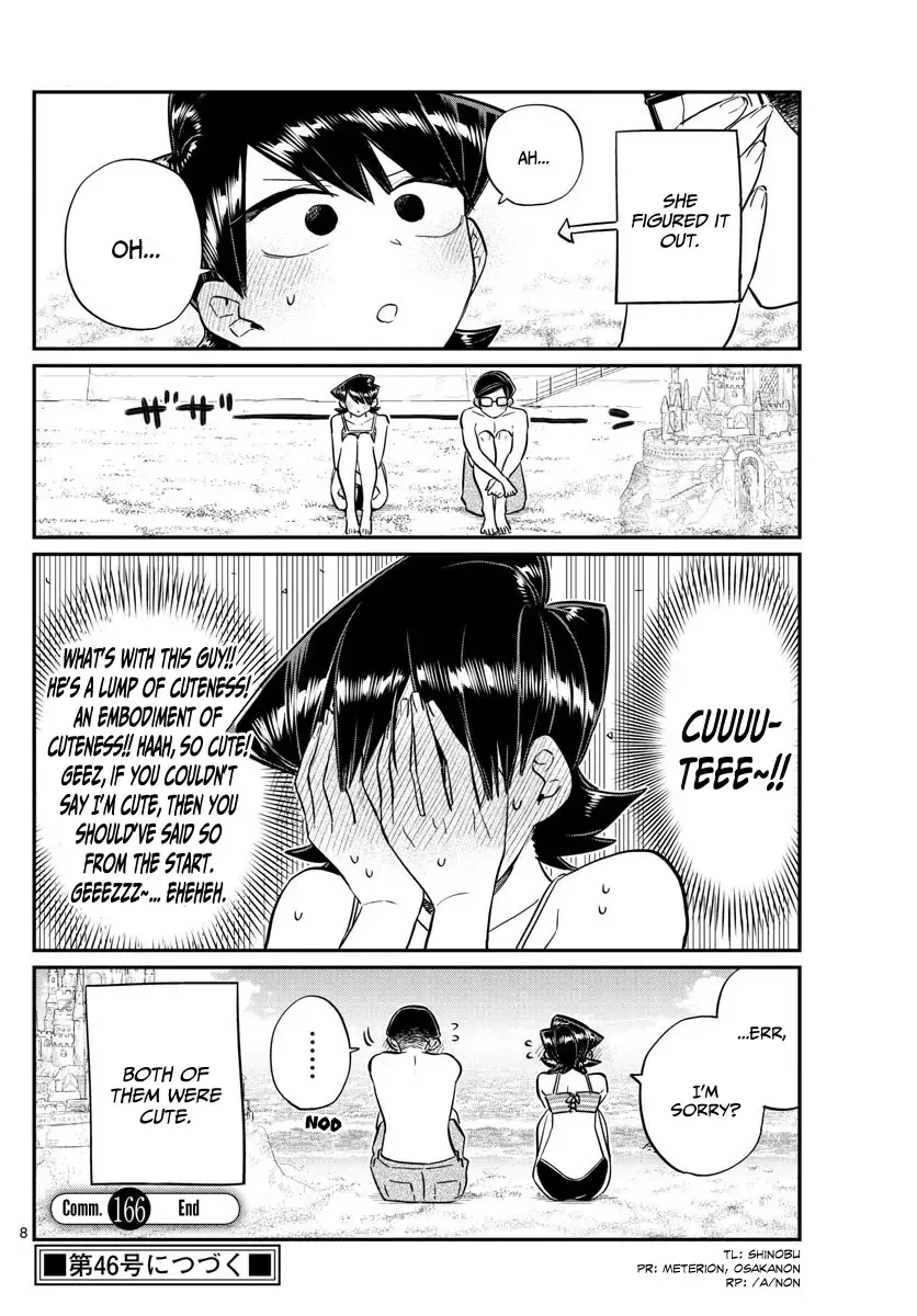 Komi-san wa Komyushou desu Chapter 166 page 8