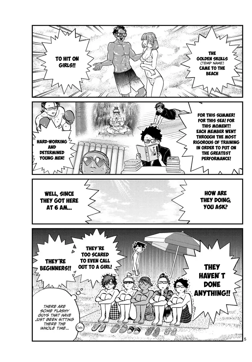 Komi-san wa Komyushou desu Chapter 165 page 5