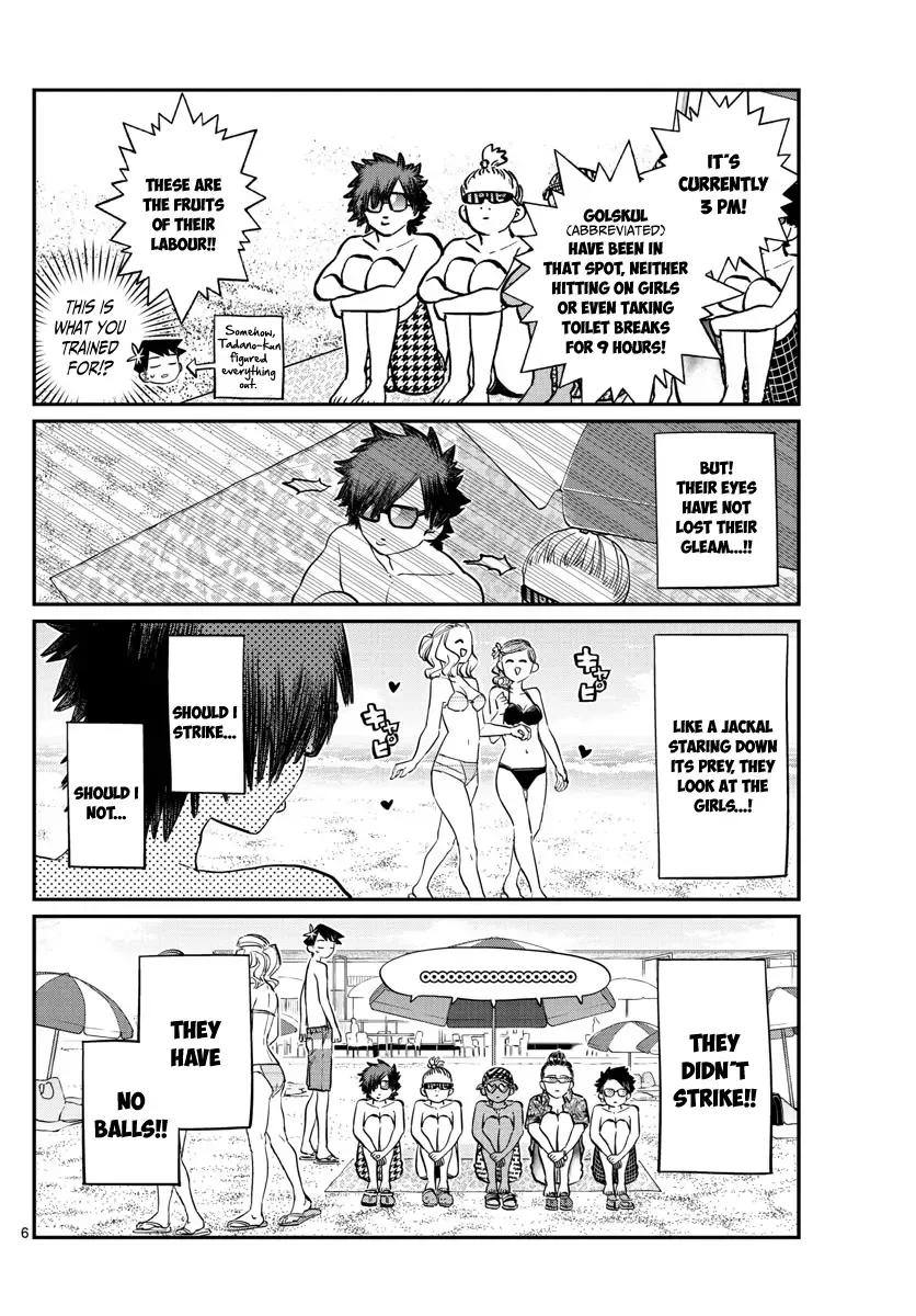 Komi-san wa Komyushou desu Chapter 165 page 6