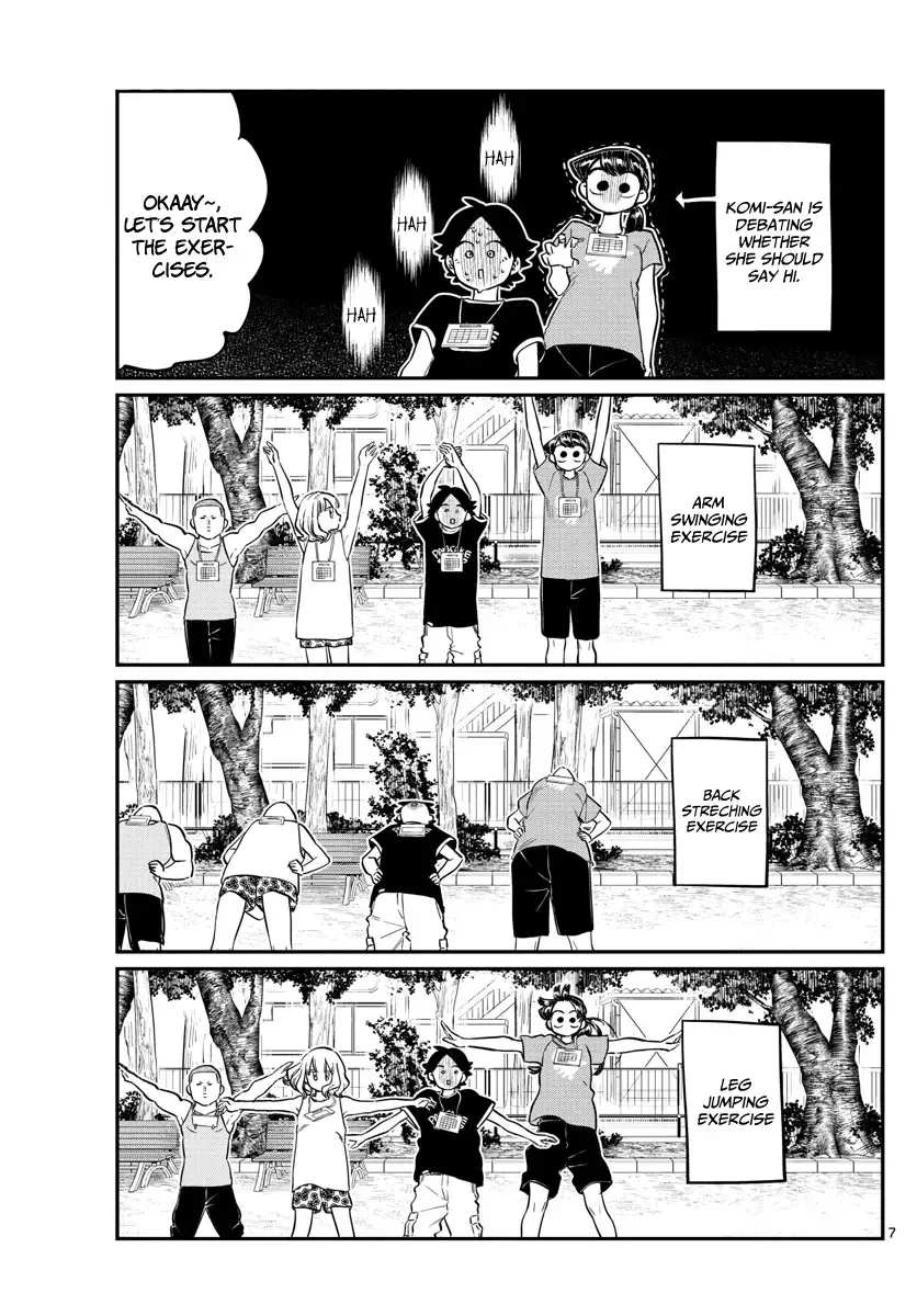 Komi-san wa Komyushou desu Chapter 167 page 7