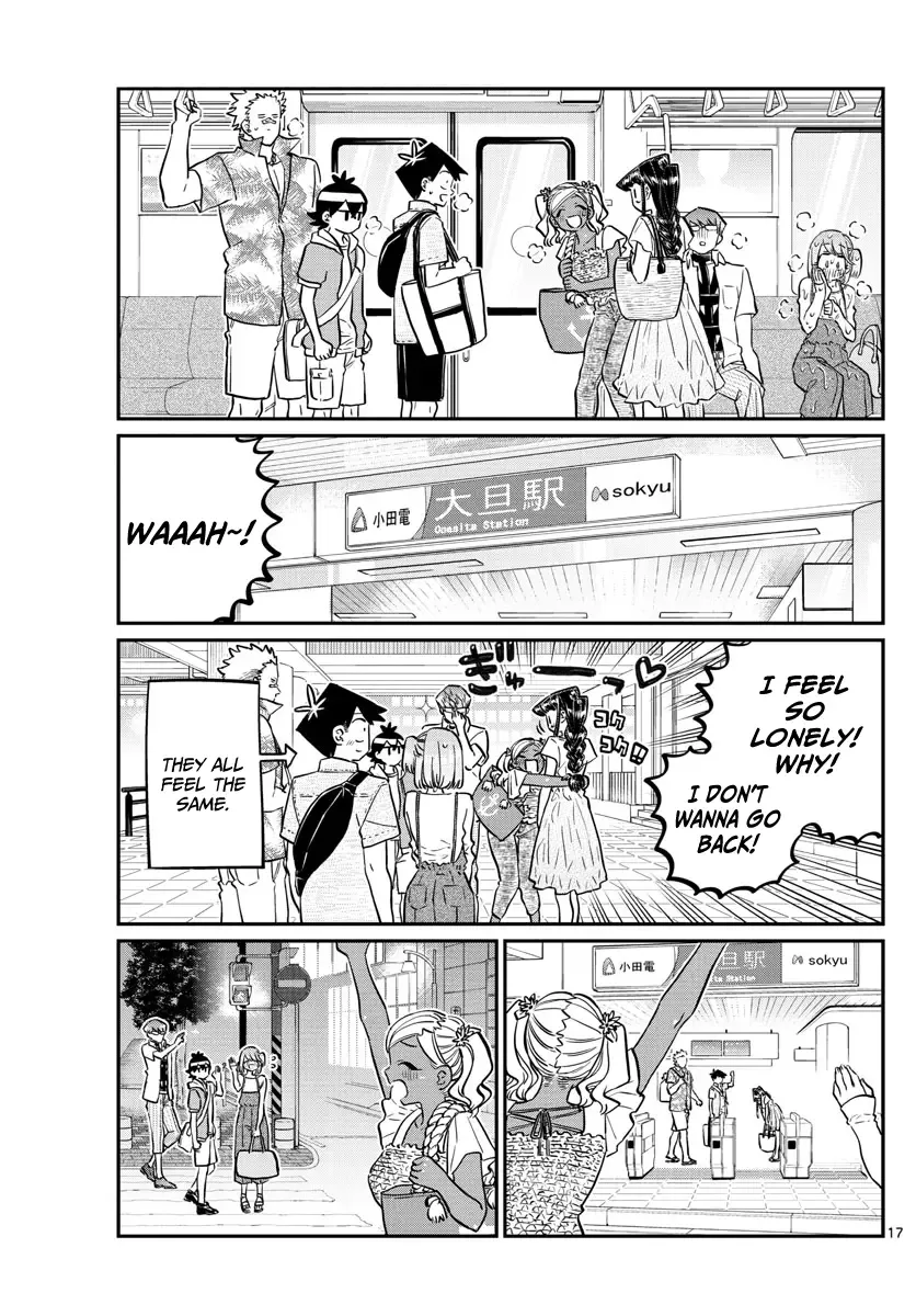 Komi-san wa Komyushou desu Chapter 165 page 17