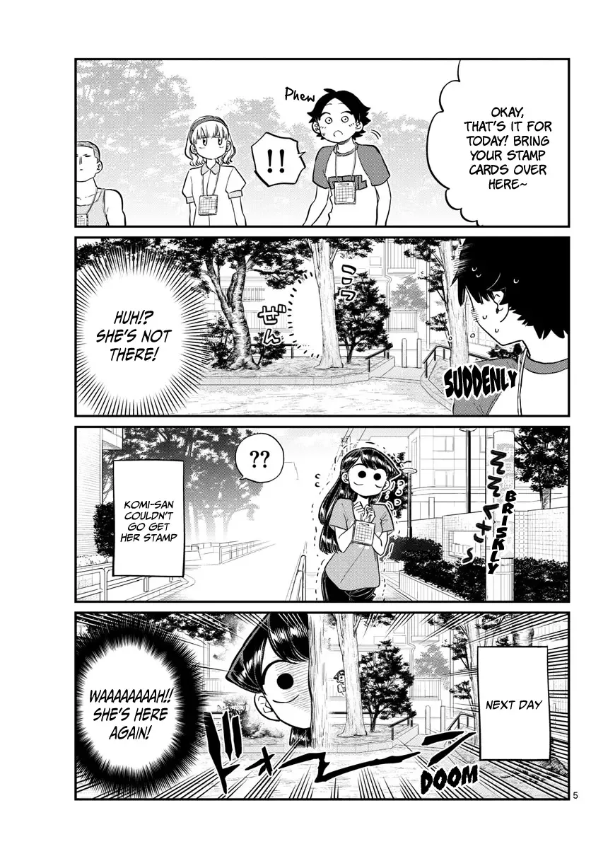 Komi-san wa Komyushou desu Chapter 167 page 5