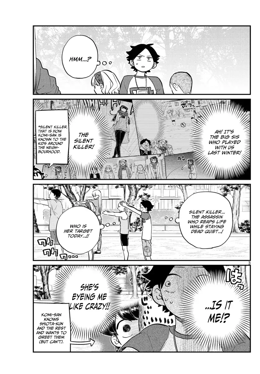 Komi-san wa Komyushou desu Chapter 167 page 3