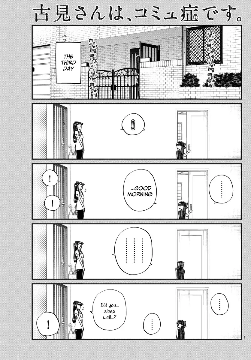 Komi-san wa Komyushou desu Chapter 170 page 1