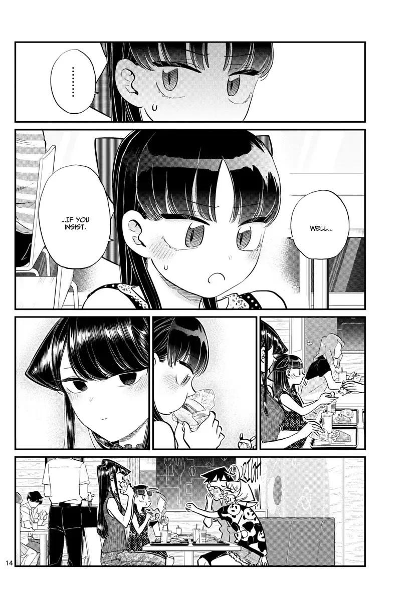 Komi-san wa Komyushou desu Chapter 170 page 14