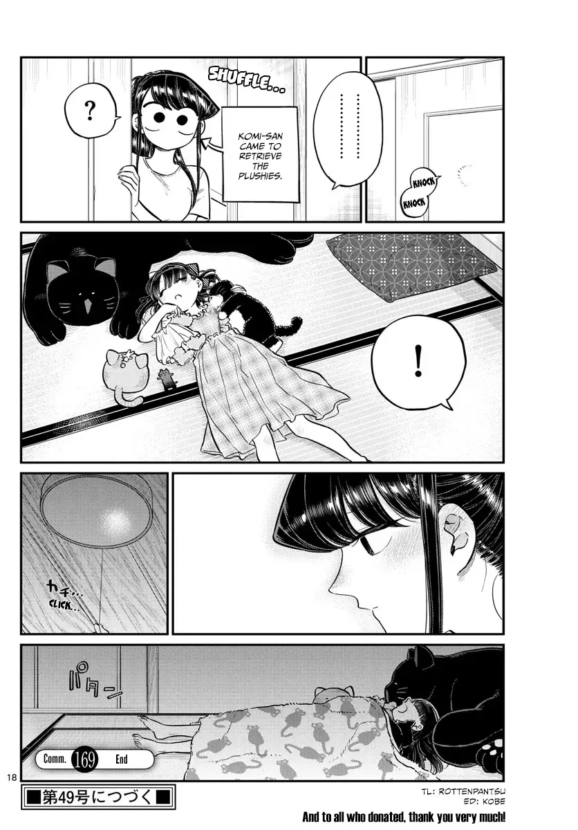 Komi-san wa Komyushou desu Chapter 169 page 18