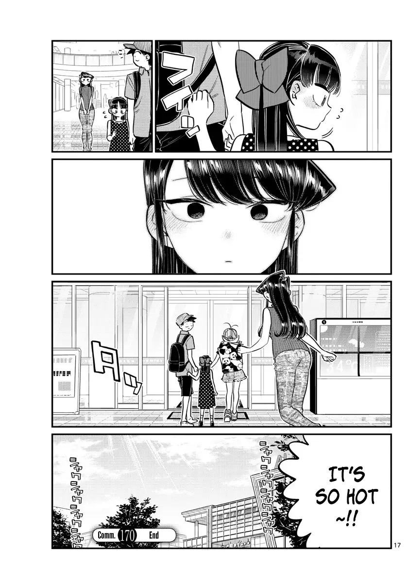 Komi-san wa Komyushou desu Chapter 170 page 17