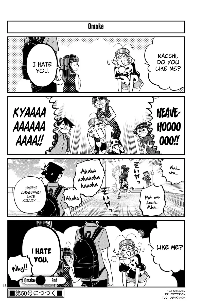 Komi-san wa Komyushou desu Chapter 170 page 18
