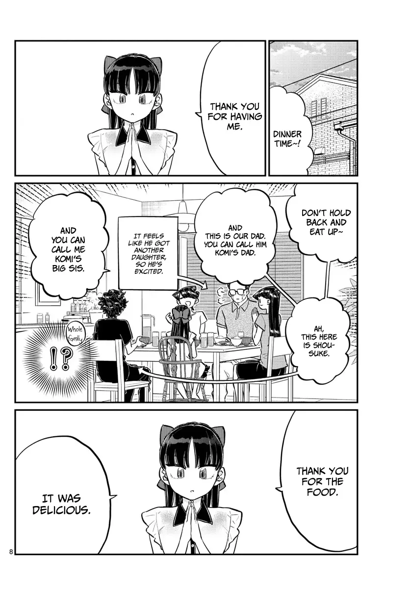 Komi-san wa Komyushou desu Chapter 168 page 8