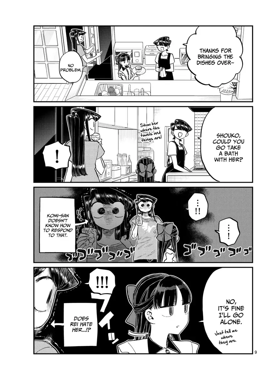Komi-san wa Komyushou desu Chapter 168 page 9