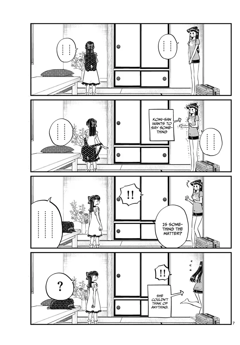 Komi-san wa Komyushou desu Chapter 168 page 7