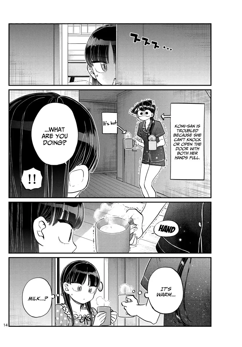 Komi-san wa Komyushou desu Chapter 168 page 14