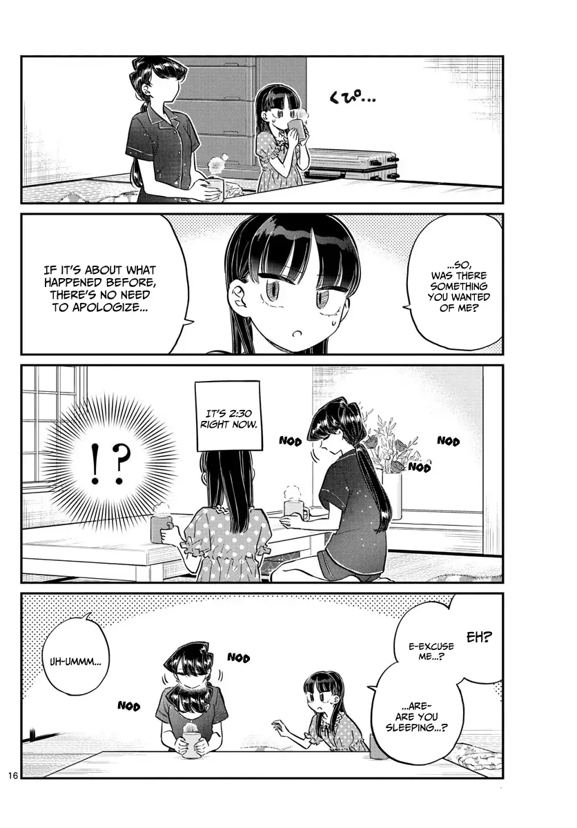 Komi-san wa Komyushou desu Chapter 168 page 16