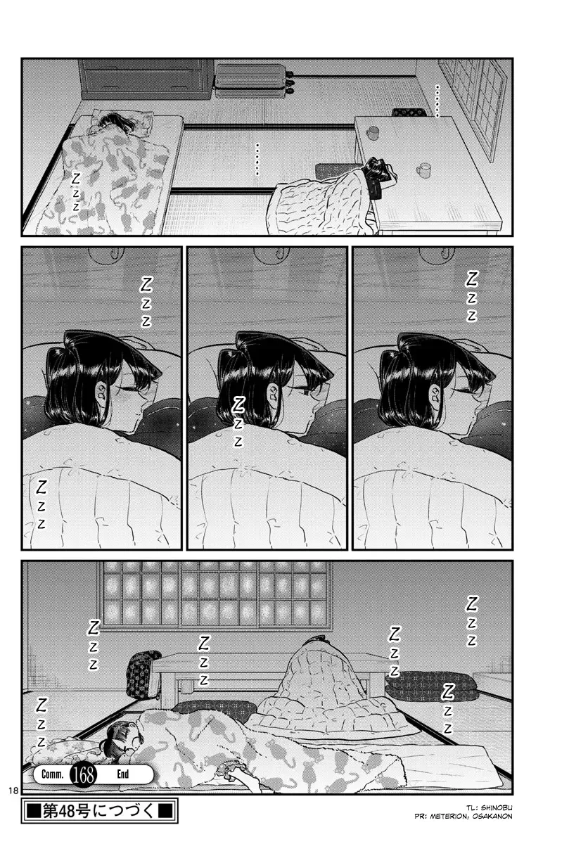 Komi-san wa Komyushou desu Chapter 168 page 18