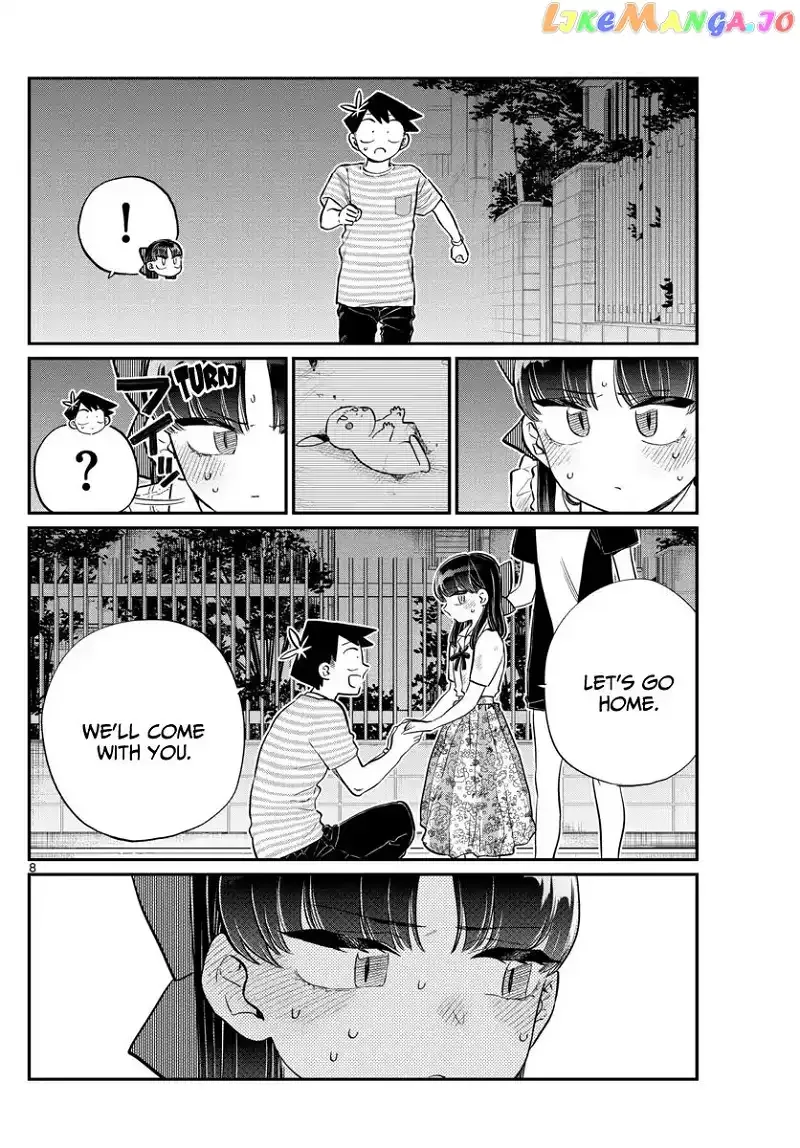 Komi-san wa Komyushou desu Chapter 172 page 8
