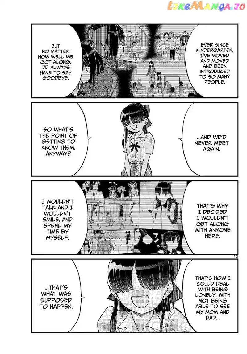 Komi-san wa Komyushou desu Chapter 172 page 13