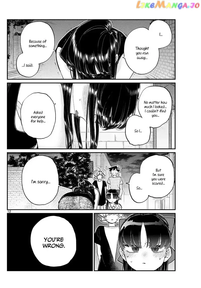 Komi-san wa Komyushou desu Chapter 172 page 12