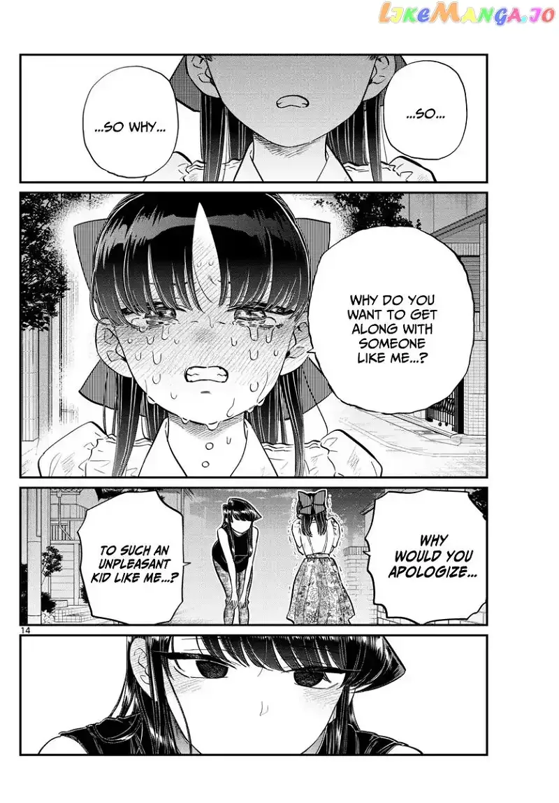 Komi-san wa Komyushou desu Chapter 172 page 14