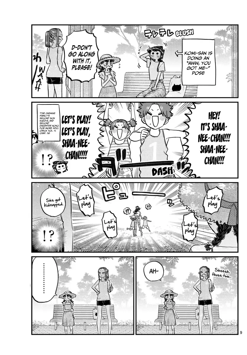 Komi-san wa Komyushou desu Chapter 175 page 9