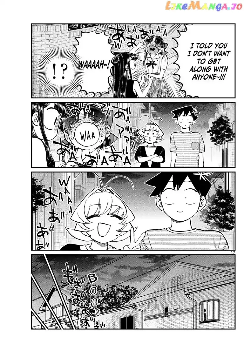 Komi-san wa Komyushou desu Chapter 172 page 17
