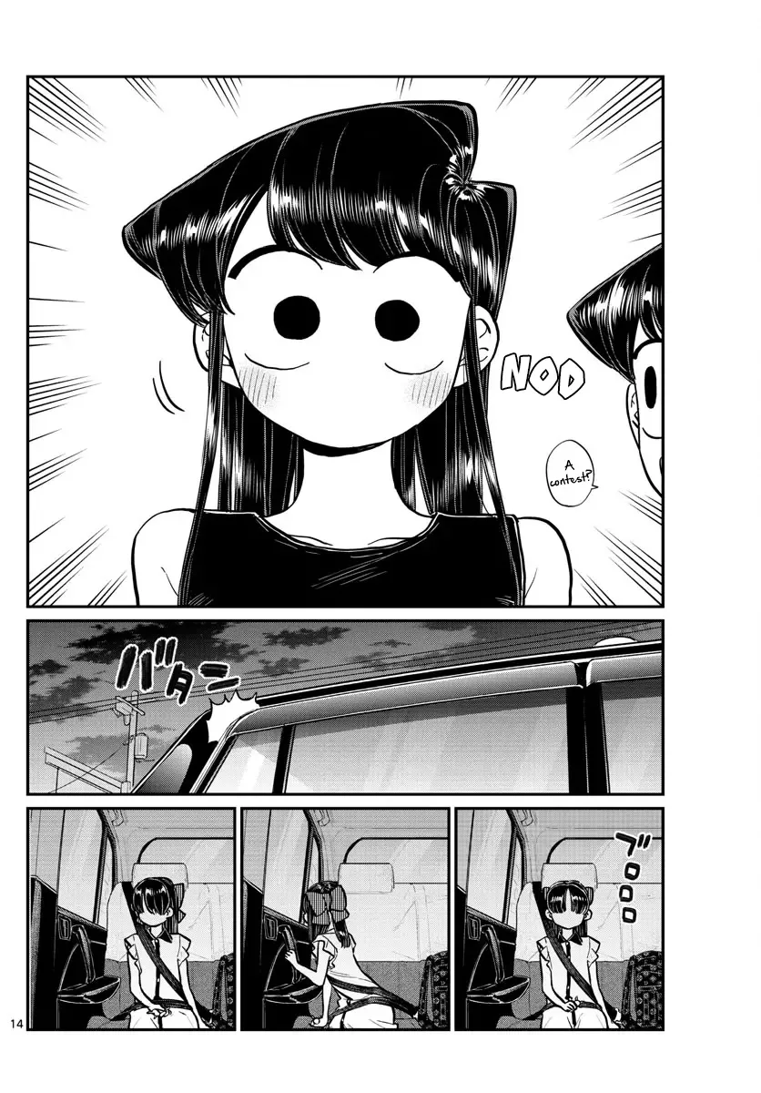 Komi-san wa Komyushou desu Chapter 177 page 14