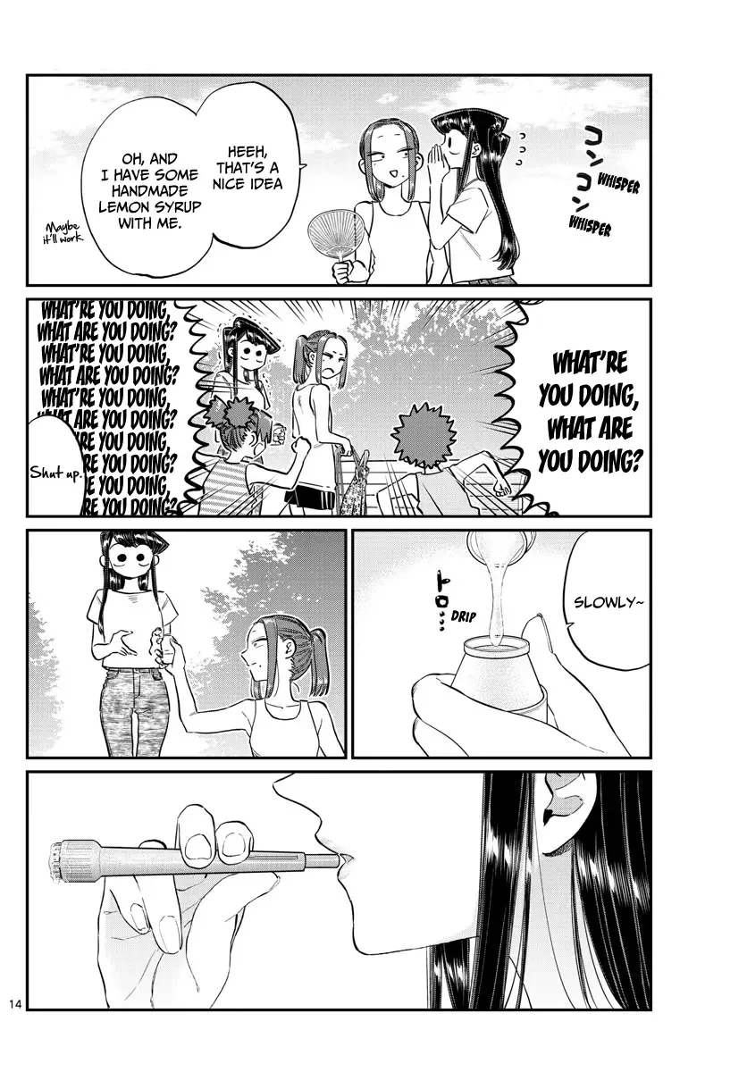 Komi-san wa Komyushou desu Chapter 175 page 14
