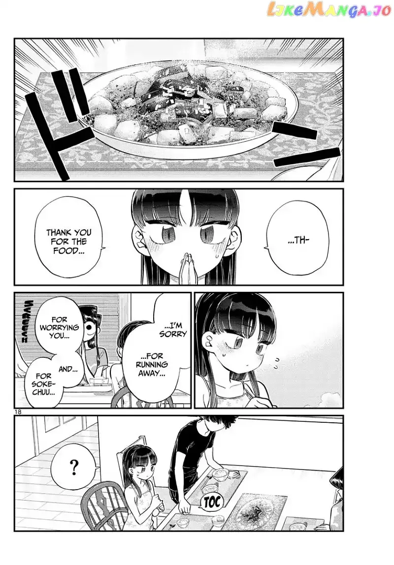 Komi-san wa Komyushou desu Chapter 172 page 18