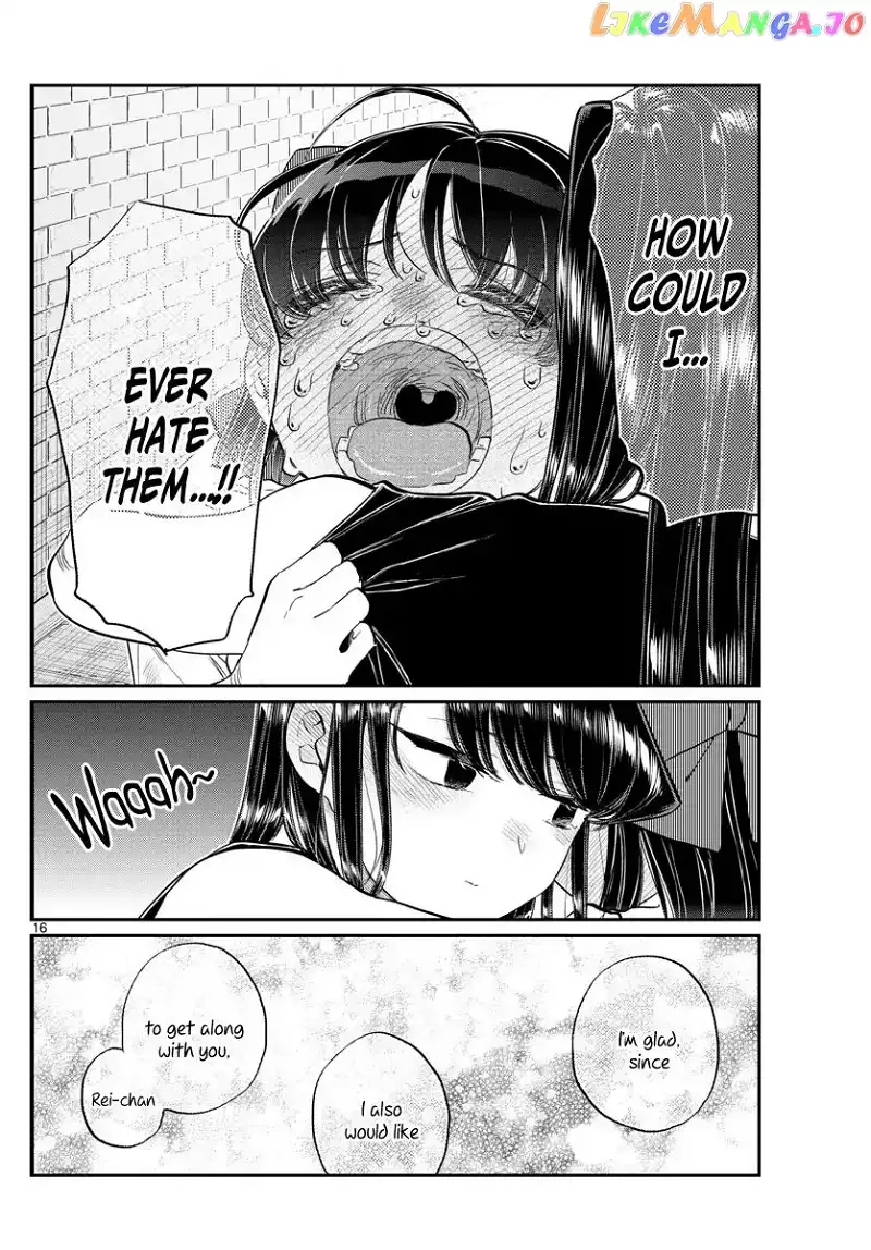 Komi-san wa Komyushou desu Chapter 172 page 16