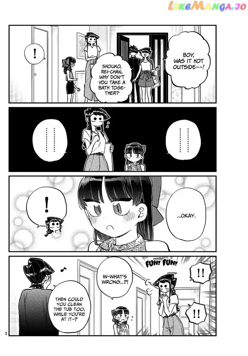 Komi-san wa Komyushou desu Chapter 176 page 3