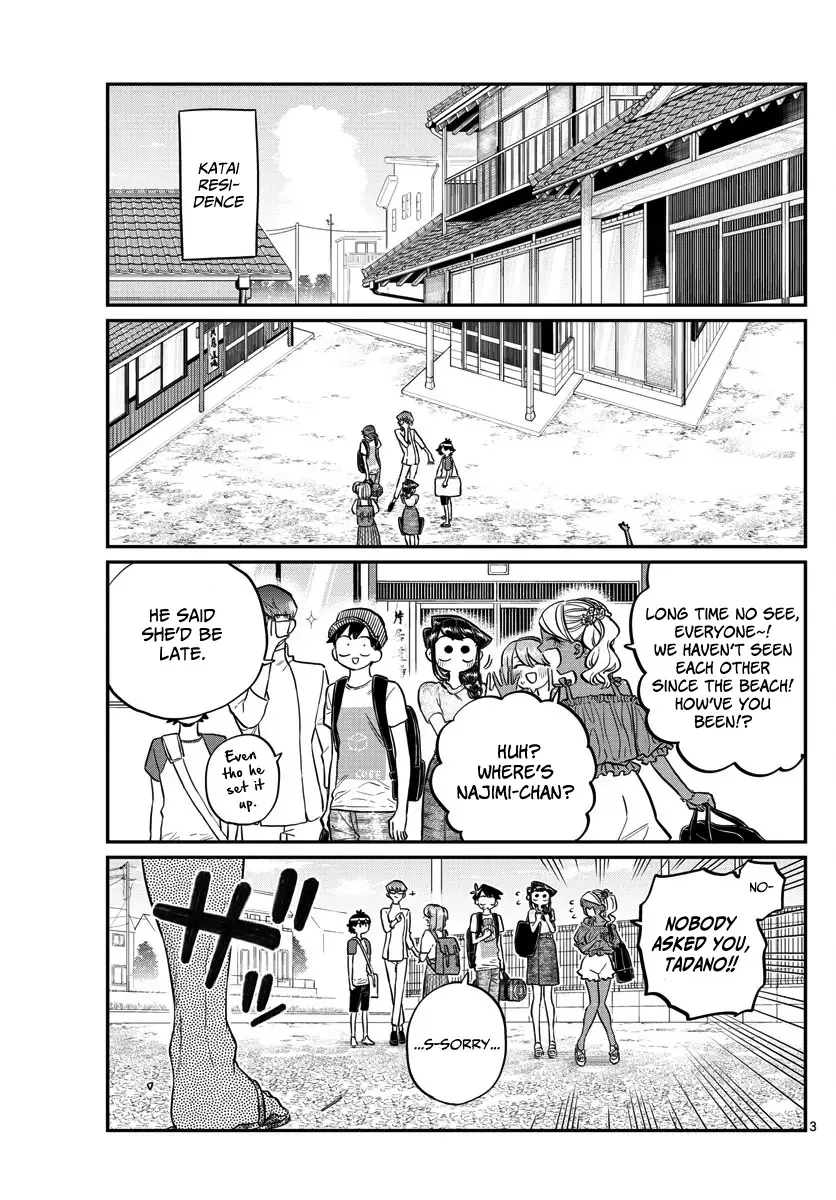 Komi-san wa Komyushou desu Chapter 179 page 3