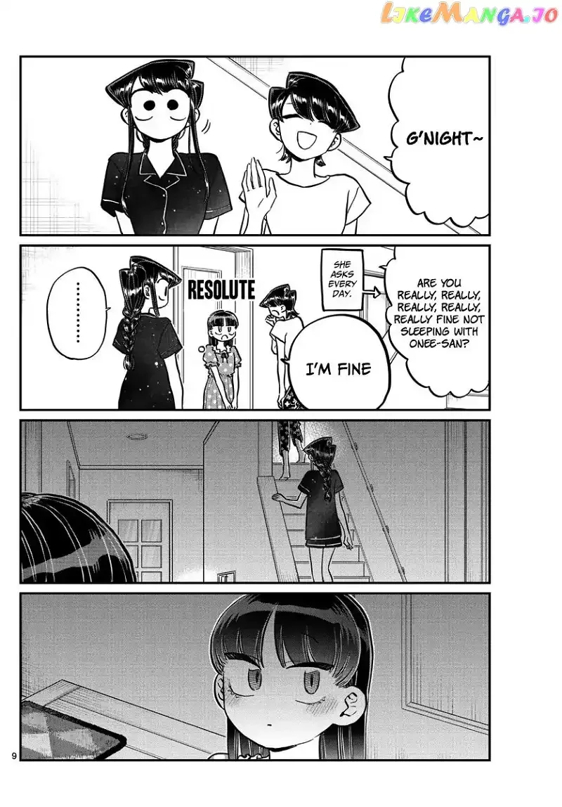 Komi-san wa Komyushou desu Chapter 176 page 9
