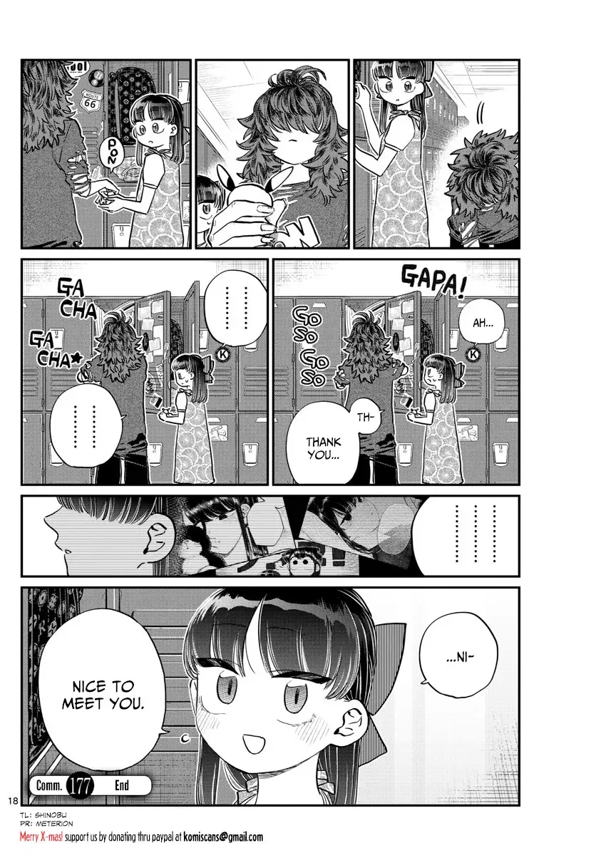 Komi-san wa Komyushou desu Chapter 177 page 18