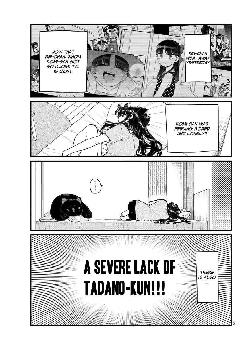 Komi-san wa Komyushou desu Chapter 178 page 5