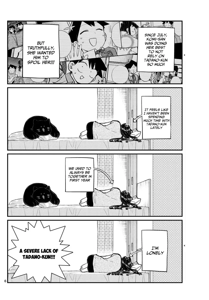 Komi-san wa Komyushou desu Chapter 178 page 6