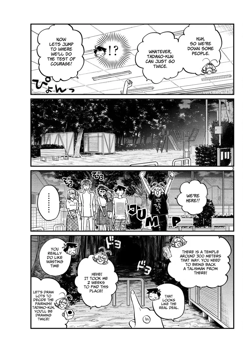 Komi-san wa Komyushou desu Chapter 180 page 3