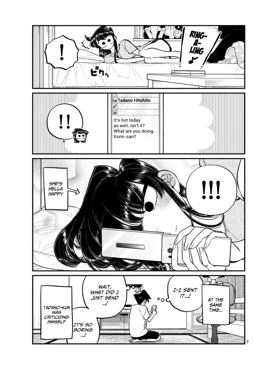 Komi-san wa Komyushou desu Chapter 178 page 7