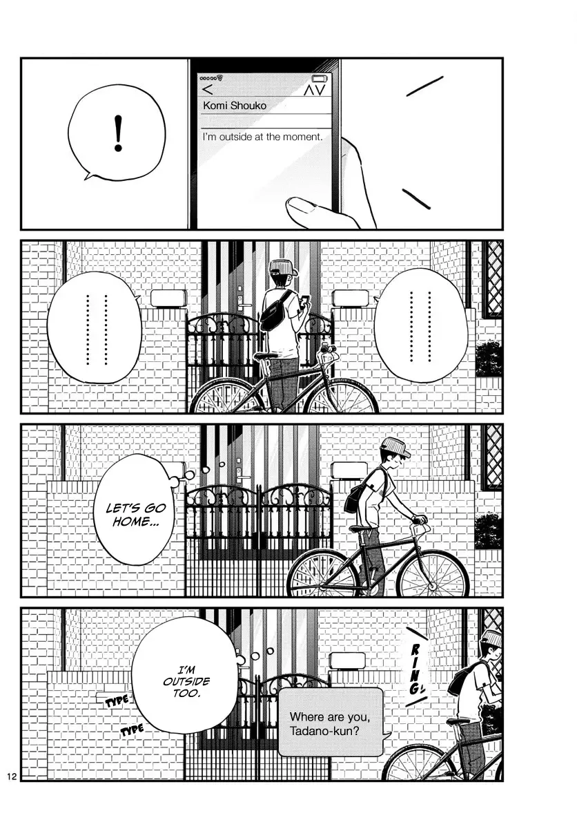 Komi-san wa Komyushou desu Chapter 178 page 12