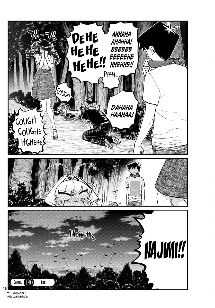 Komi-san wa Komyushou desu Chapter 180 page 18
