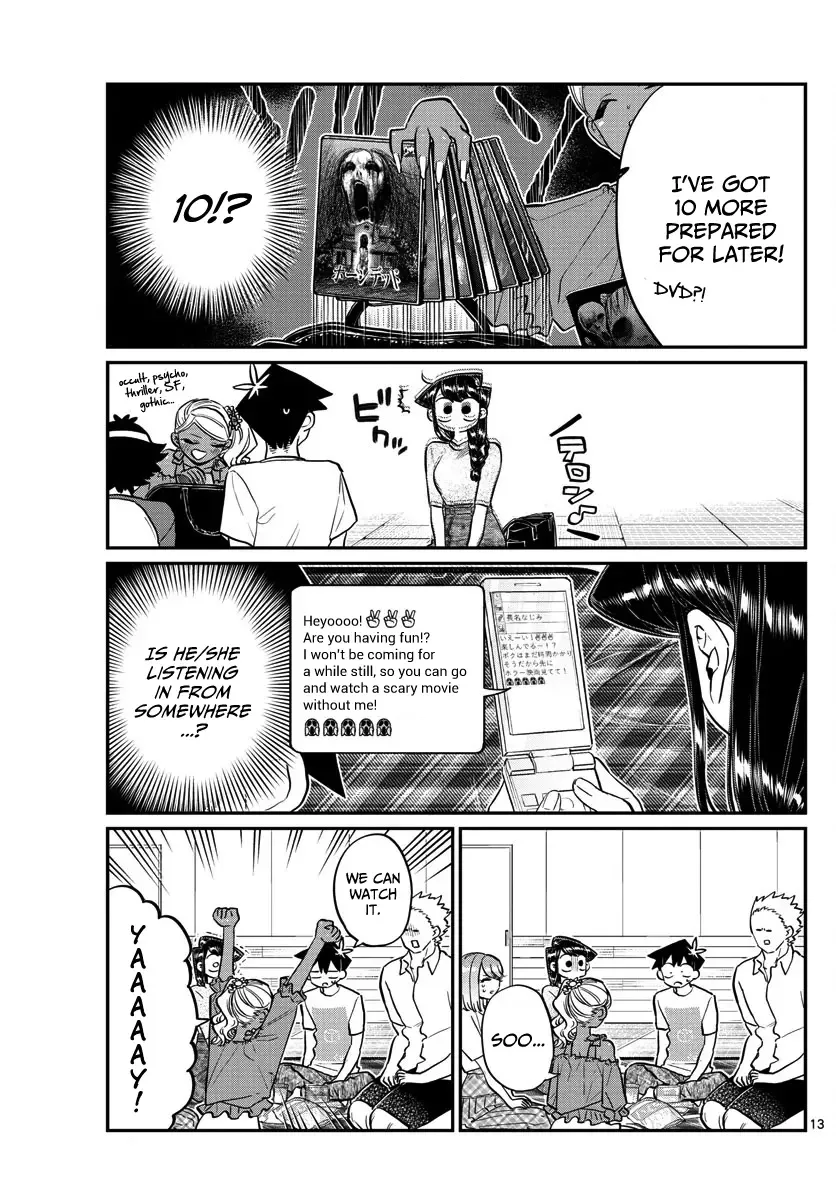 Komi-san wa Komyushou desu Chapter 179 page 13