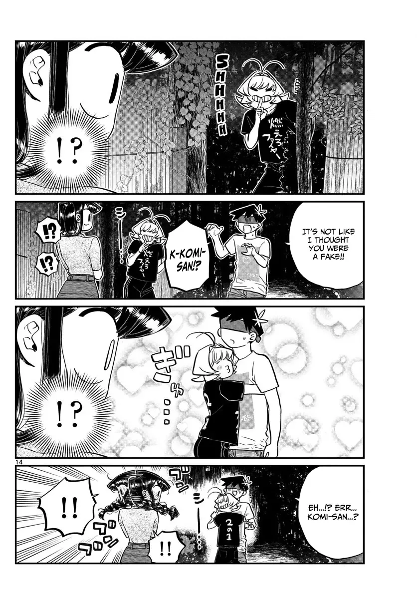 Komi-san wa Komyushou desu Chapter 180 page 14