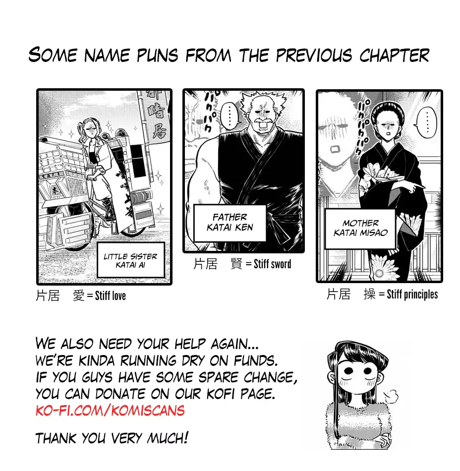 Komi-san wa Komyushou desu Chapter 180 page 19