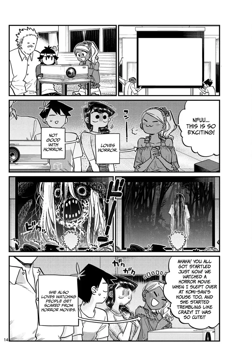 Komi-san wa Komyushou desu Chapter 179 page 14